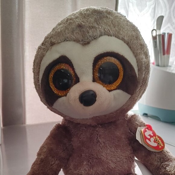 Ty Sloth Grey Plush 9”, "Dangler* - Beanie Boos - Picture 2 of 4